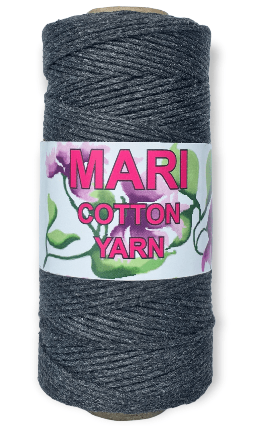 MARI - MEDIUM THICKER - Recycled Cotton Crochet Yarn - 100 Grams - 125 Metres - Mariyarns
