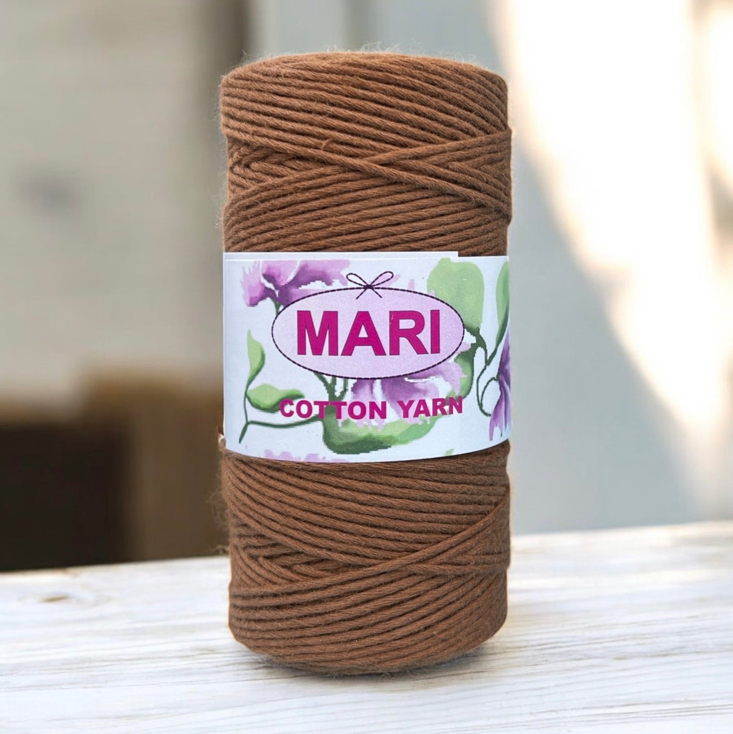 3. MARI - Recycle Crochet Cotton Yarn. - Mariyarns