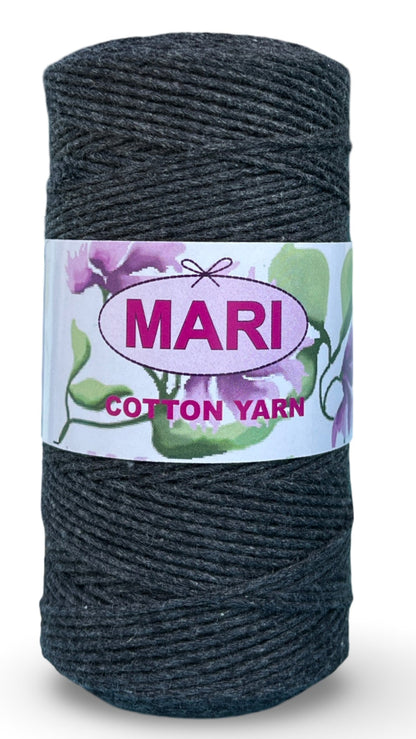 MARI - MEDIUM THICKER - Recycled Cotton Crochet Yarn - 100 Grams - 125 Metres - Mariyarns