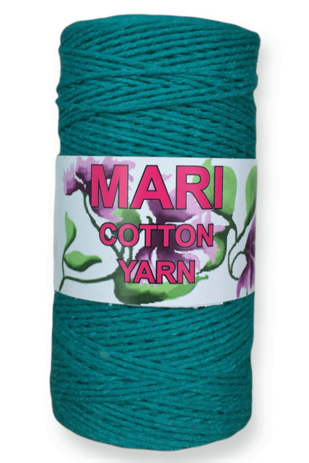 MARI - MEDIUM THICKER - Recycled Cotton Crochet Yarn - 100 Grams - 125 Metres - Mariyarns