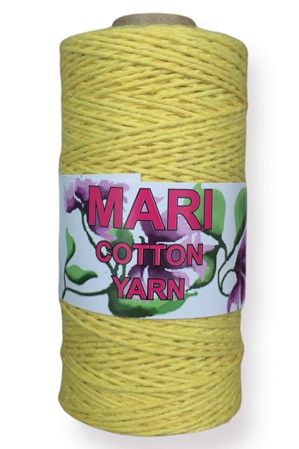 MARI - Recycled Cotton Crochet Yarn (R.Green) - Mariyarns