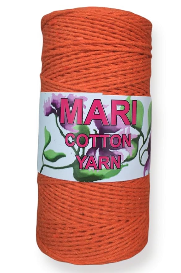 MARI - REGULAR - Recycled Cotton Crochet Yarn - 100 Grams - Mariyarns