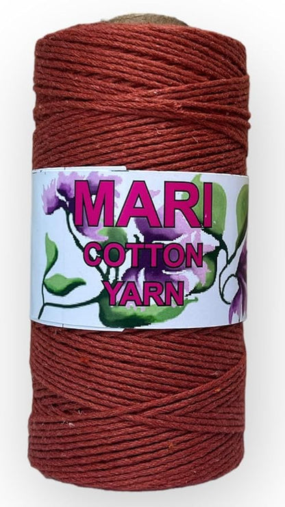 MARI - REGULAR - Recycled Cotton Crochet Yarn - 100 Grams - Mariyarns