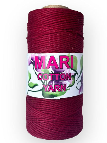 MARI - REGULAR - Recycled Cotton Crochet Yarn - 100 Grams - Mariyarns