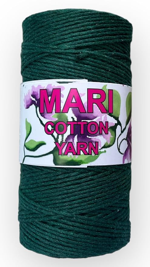 MARI - REGULAR - Recycled Cotton Crochet Yarn - 100 Grams - Mariyarns